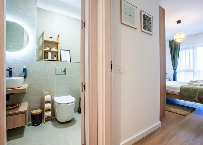 The Evergreen 1br With Parking, Netflix - Romexpo, Piața Presei, Expoziției Bucureşti