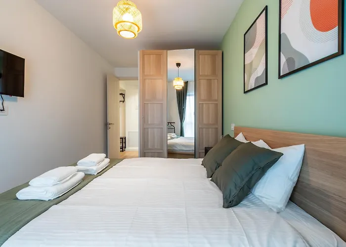 The Evergreen 1br With Parking, Netflix - Romexpo, Piața Presei, Expoziției Apartament Bucureşti