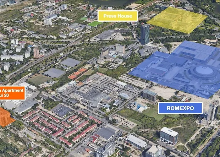 The Evergreen With Parking & Netflix - Romexpo, Piata Presei, Expozitiei, Herastrau *